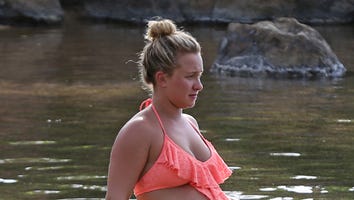 Hayden Panettiere's Big Baby Bump on Display in Skimpy Bikini!