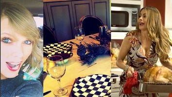 How 9 Celebs Set Their Thanksgiving Tables and Celebrated with Family