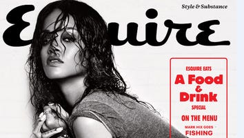 Rihanna Gets Sweaty and Topless