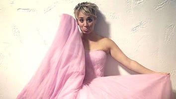 Kaley Cuoco Busts a Move in Her Pink Wedding Dress: See Aloe Blacc's New Music Video!