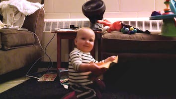 No One Loves Birthday Cards as Much as This Baby Loves His First Singing Birthday Card