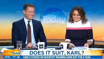 A Morning Show Host Wore the Same Suit on Air for a Year to Prove a Point About Sexism