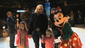 Stars Hit the Ice With Their Families for 'Disney on Ice: Let's Celebrate!'