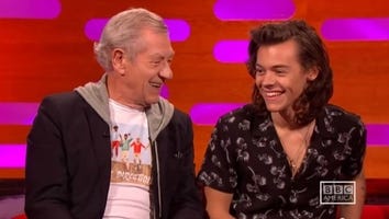 One Direction's Harry Styles Fanboys Over Ian McKellen