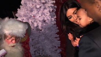 North West Meets Santa Claus