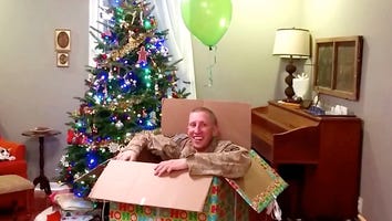 Soldier Surprises His Family for Christmas and His Mom Has the Best Reaction