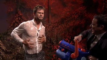 Chris Hemsworth Shows Off His Sexy Dance Moves - While Soaking Wet