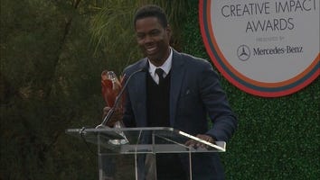 Chris Rock Campaigns For Oscar Votes During Award Acceptance Speech