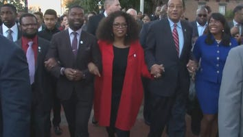 Oprah, 'Selma' Cast Honor MLK With March in Alabama