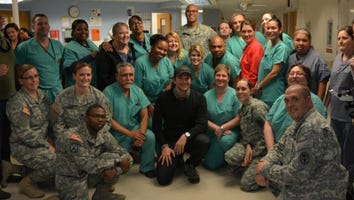 Bradley Cooper Surprises Wounded Troops At 'American Sniper' Screening