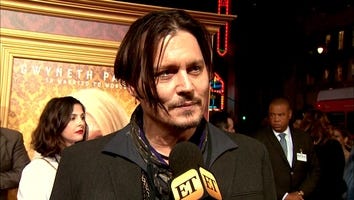 Johnny Depp Admits He's Weird at 'Mortdecai' Premiere