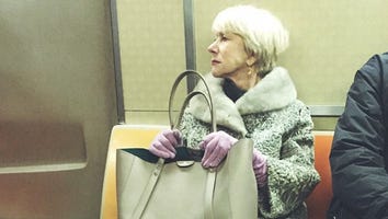 Helen Mirren, Jerry Seinfeld & Tom Hanks Ride the Subway -- Just Like You