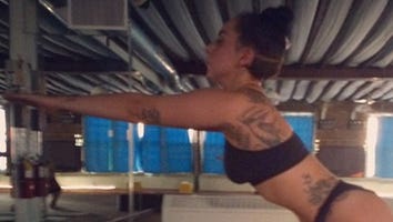 Lady Gaga Does Yoga in a Thong, Shares the Photos