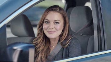 Lindsay Lohan Teases Super Bowl Car Insurance Ad: 'Time to Crash the Big Game'