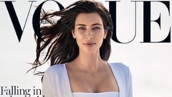 Kim K. Covers Up for Surprising 'Vogue' Cover -- See the Pic!