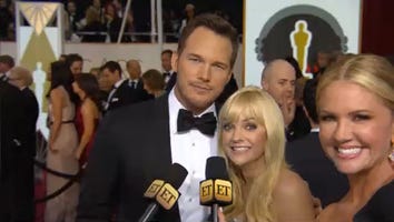 Chris Pratt, Anna Faris Continue Reign as Cutest Red Carpet Couple Ever: Watch
