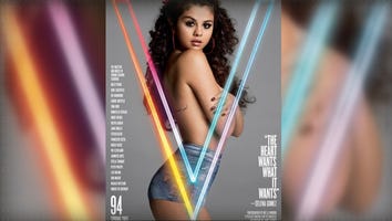 Selena Gomez Poses Topless for 'V', Opens Up About Depression