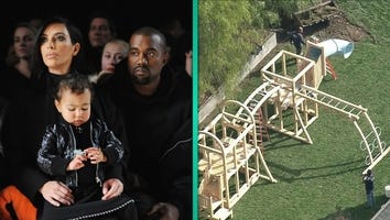 Kim and Kanye Building North West a Massive Playground - See The Video!