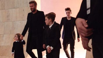 Victoria Beckham's Fashion Show is a Family Affair