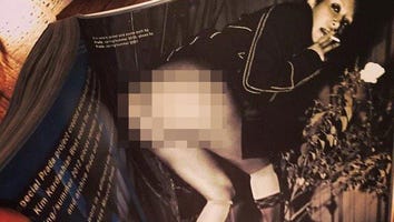 NSFW! Kim Kardashian Bends Over and Flashes Her Bare Butt for 'Love' Magazine