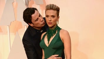 John Travolta and Scarlett Johansson Take the Most Awkward Oscars Photo Ever