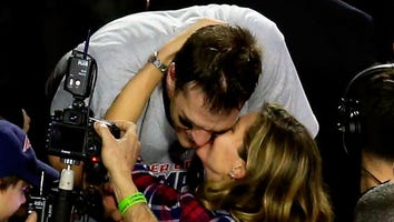 Gisele Celebrates Tom Brady's Super Bowl Win with an Adorable Kiss