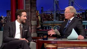 Ryan Reynolds Interrogated by Letterman Over Baby's Name -- Does He Reveal It?