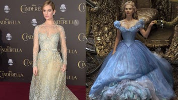 Lily James Wore a Corset to Achieve Cinderella's Small Waist