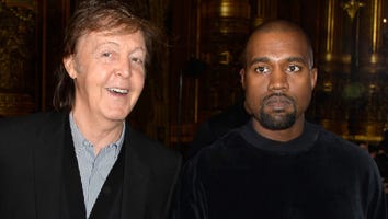 Kanye West and Paul McCartney Are BFFs at Paris Fashion Week