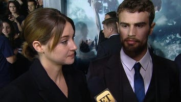 Shailene Woodley and Theo James Talk 'Insurgent'