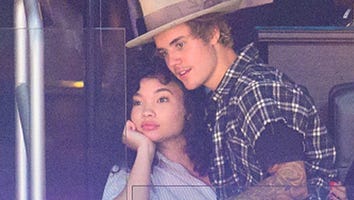 Justin Bieber and Model Ashley Moore Get Super Close at Clippers Game