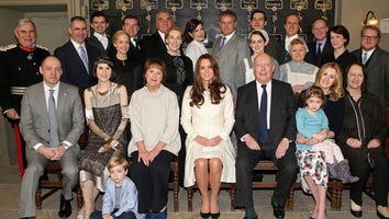 Kate Middleton Visits the 'Downton Abbey' Set!