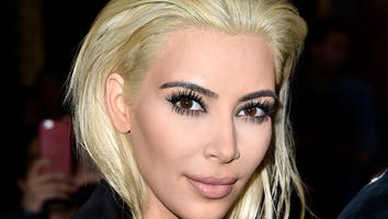 Kim Kardashian Debuts Platinum Blonde Hair