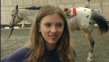 FLASHBACK: A 13-Year-Old Scarlett Johansson on Horseback Riding Lessons: 'I Didn't Know What I Was Doing'
