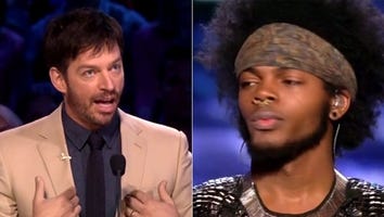 Contestant Storms 'American Idol' Judges' Table to Face Off with Harry Connick Jr.
