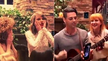 Taylor Swift Surprises Best Friend with Dashboard Confessional Sing-along