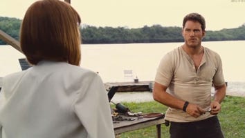 Chris Pratt (and His Arms) Hardcore Flirt in New 'Jurassic World' Clip!