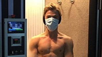 Derek Hough Sets a New Standard for Abs