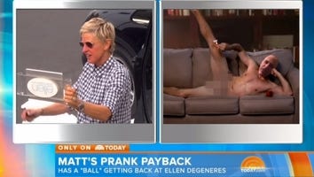 Ellen DeGeneres Gets Matt Lauer Back After 20,000 Ping-Pong Ball Prank