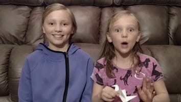 Two Little Girls Fold 1,989 Paper Cranes for Taylor Swift's Mom