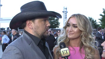 Jason Aldean and Brittany Kerr Celebrate First Month of Marriage at ACM Awards