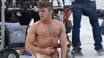 Zac Efron Is Now Nearly Naked on the Set of 'Dirty Grandpa'