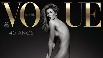 Gisele Bundchen Poses Completely Nude for 'Vogue Brasil'