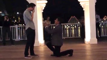 This Man Proposed to His Boyfriend With a Disney Flash Mob, Proving Disney Really Is Where Magic Happens