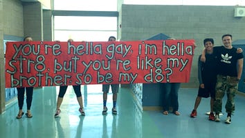 A Straight High School Student Asked His Gay Best Friend to Prom in the Cutest Way