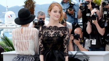 Emma Stone vs. The Wind at Cannes Film Festival
