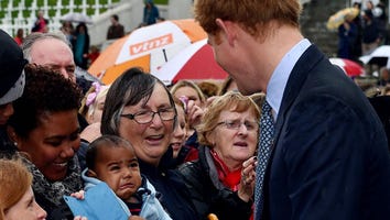 Not So Charming! Prince Harry Makes a Baby Cry