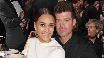 Robin Thicke & His 20-Year-Old Girlfriend April Love Geary Make Their Debut as a Couple at Cannes