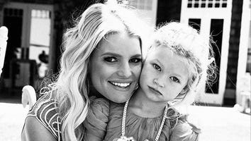 Jessica Simpson Shares Her Daughter Maxwell's Adorable Kissing Pic