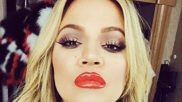 Khloe Kardashian Shows Off Big Lips Just Like Kylie Jenner